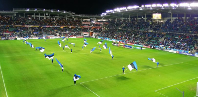 FC Flora & sélection d’Estonie au stade A. Le Coq Arena à Tallin