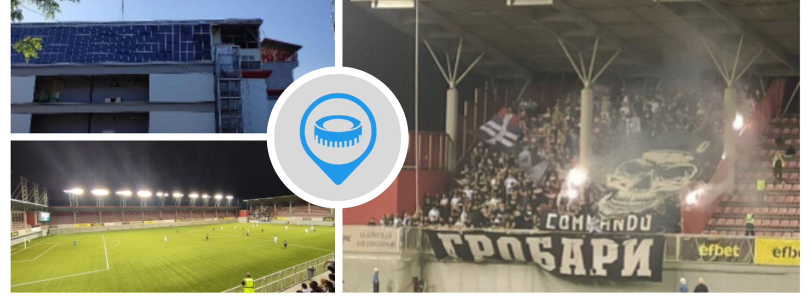 FK Vojvodina Novi Sad – Radnik Surdulica (+ FK Kabel) – Au stade